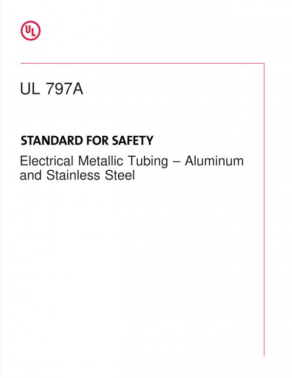 UL 797A PDF UL 797A PDF